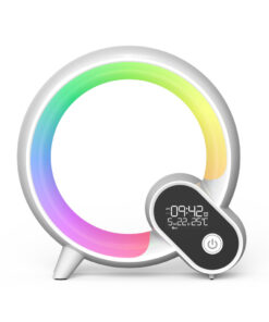 Alternative view of Creative Q Light Sunrise Analog Digital Alarm Clock
