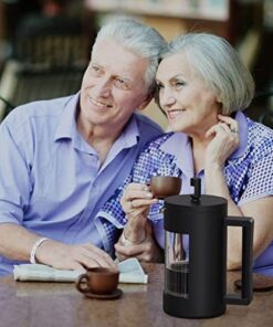 Alternative view of French Press Coffee Maker, Rust-Free And Dishwasher Safe